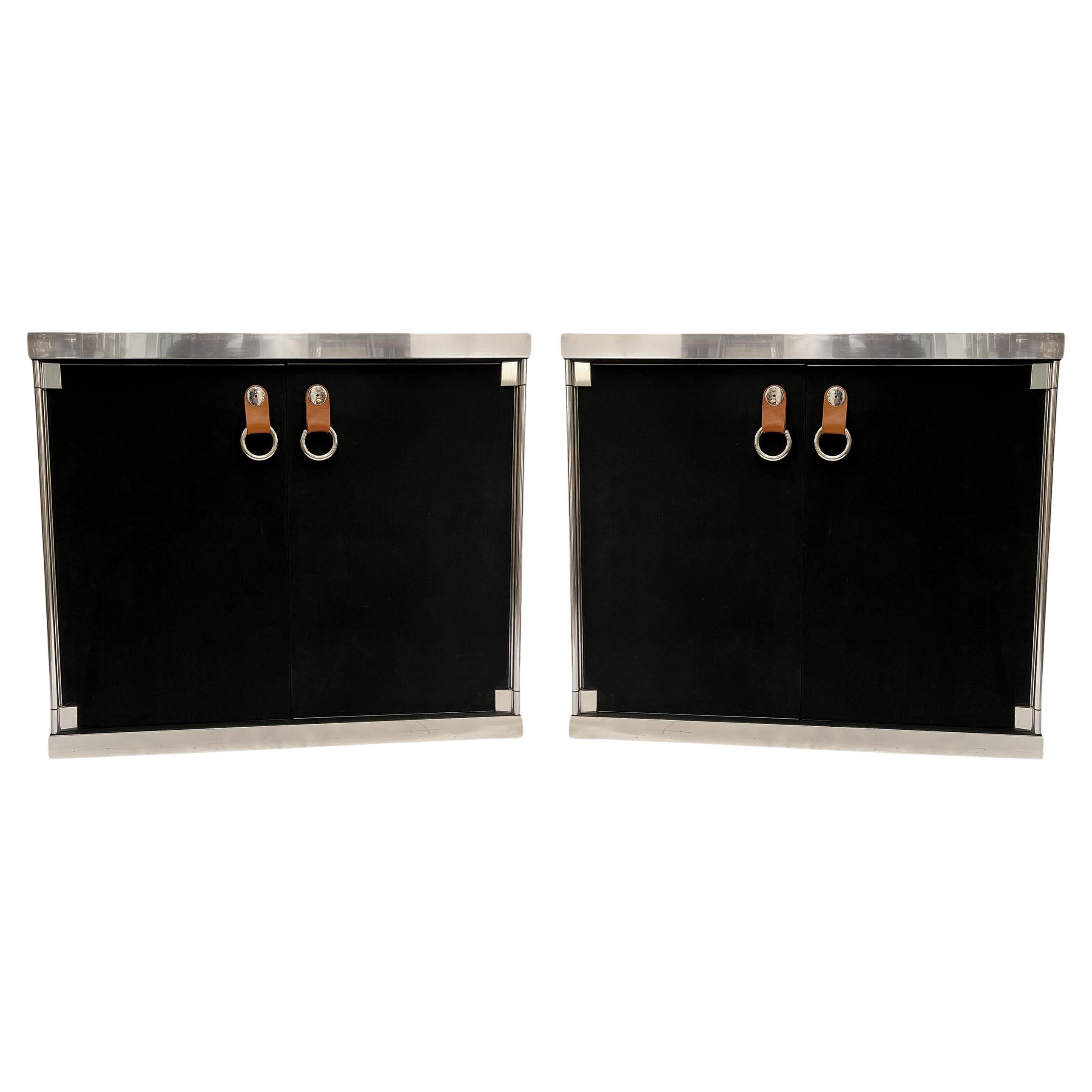 Pair of cabinets, by Guido Faleschini, Italy, circa 1970 For Sale