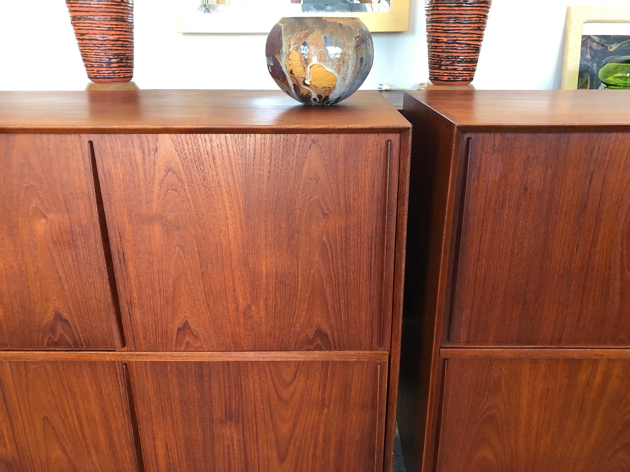 Pair of Cabinets by Hvidt & Mølgaard in Teak 6