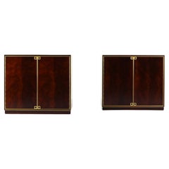 Retro Pair of Cabinets, Maison Jansen-60's