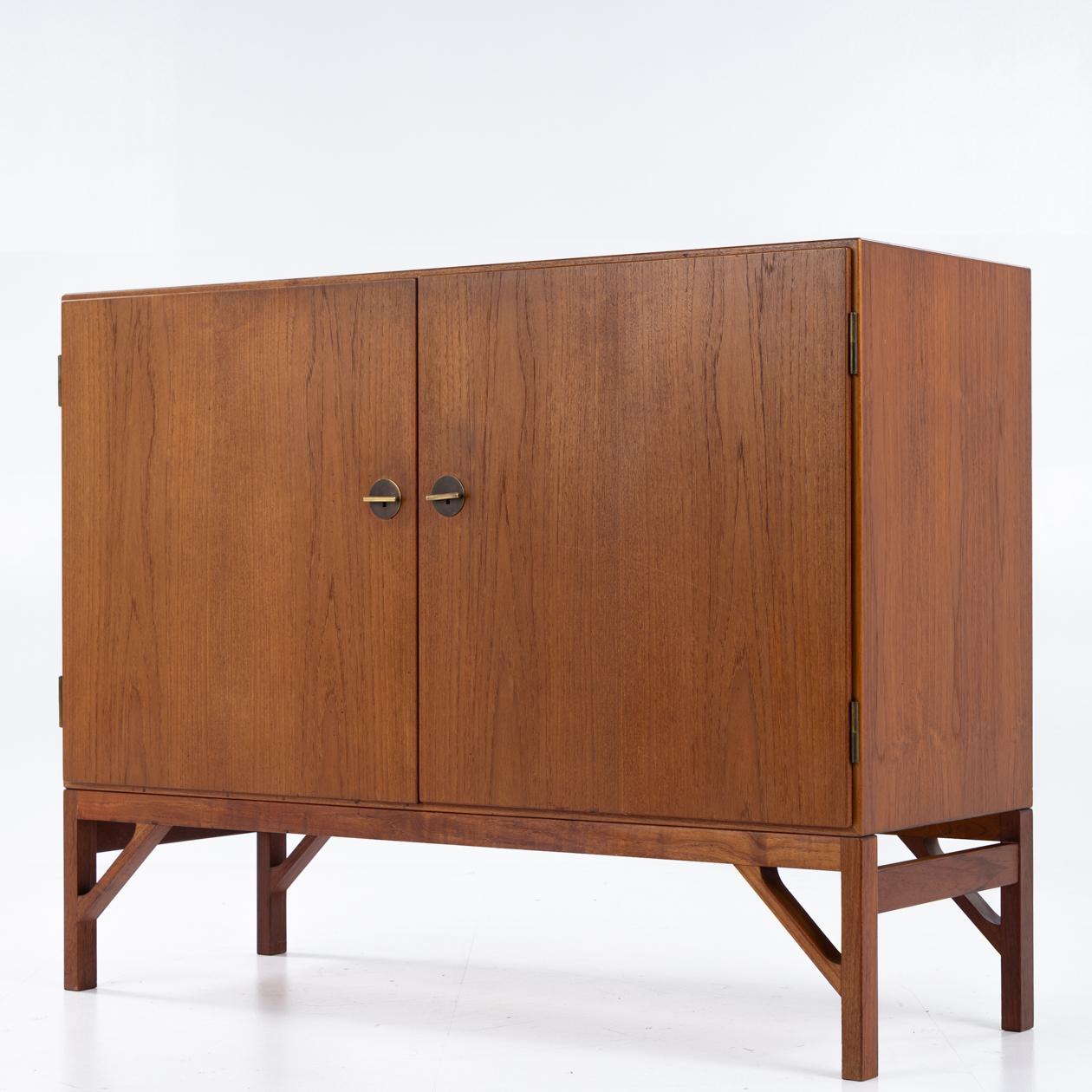 Pair of teak cabinets by Børge Mogensen / C. M. Madsen 