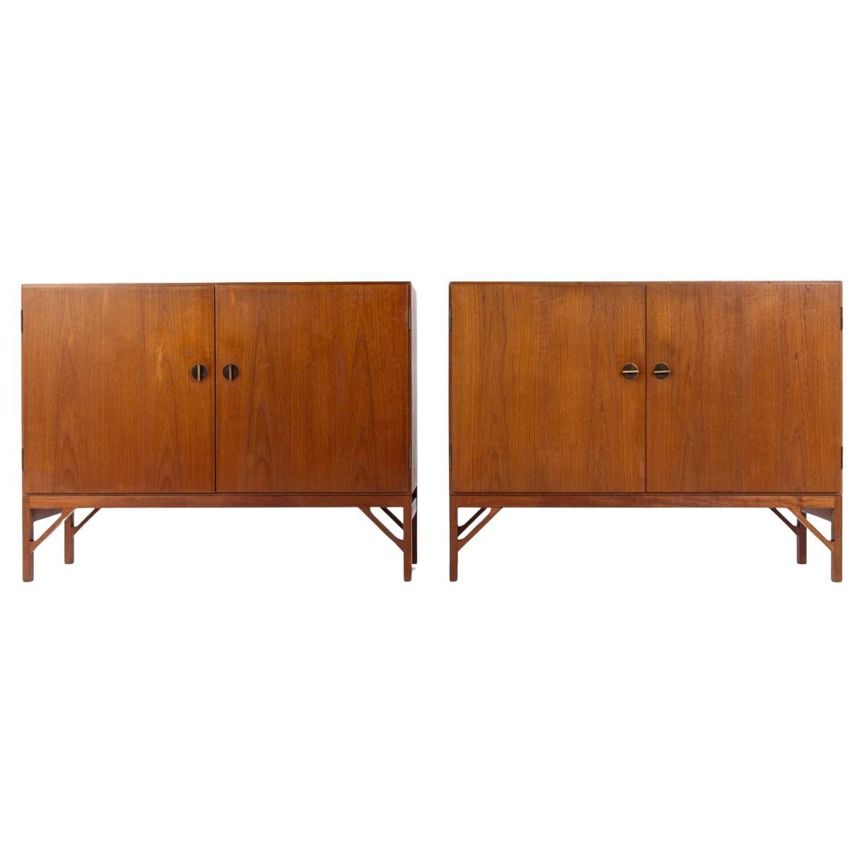 Pair of cabinets model 232 by Børge Mogensen