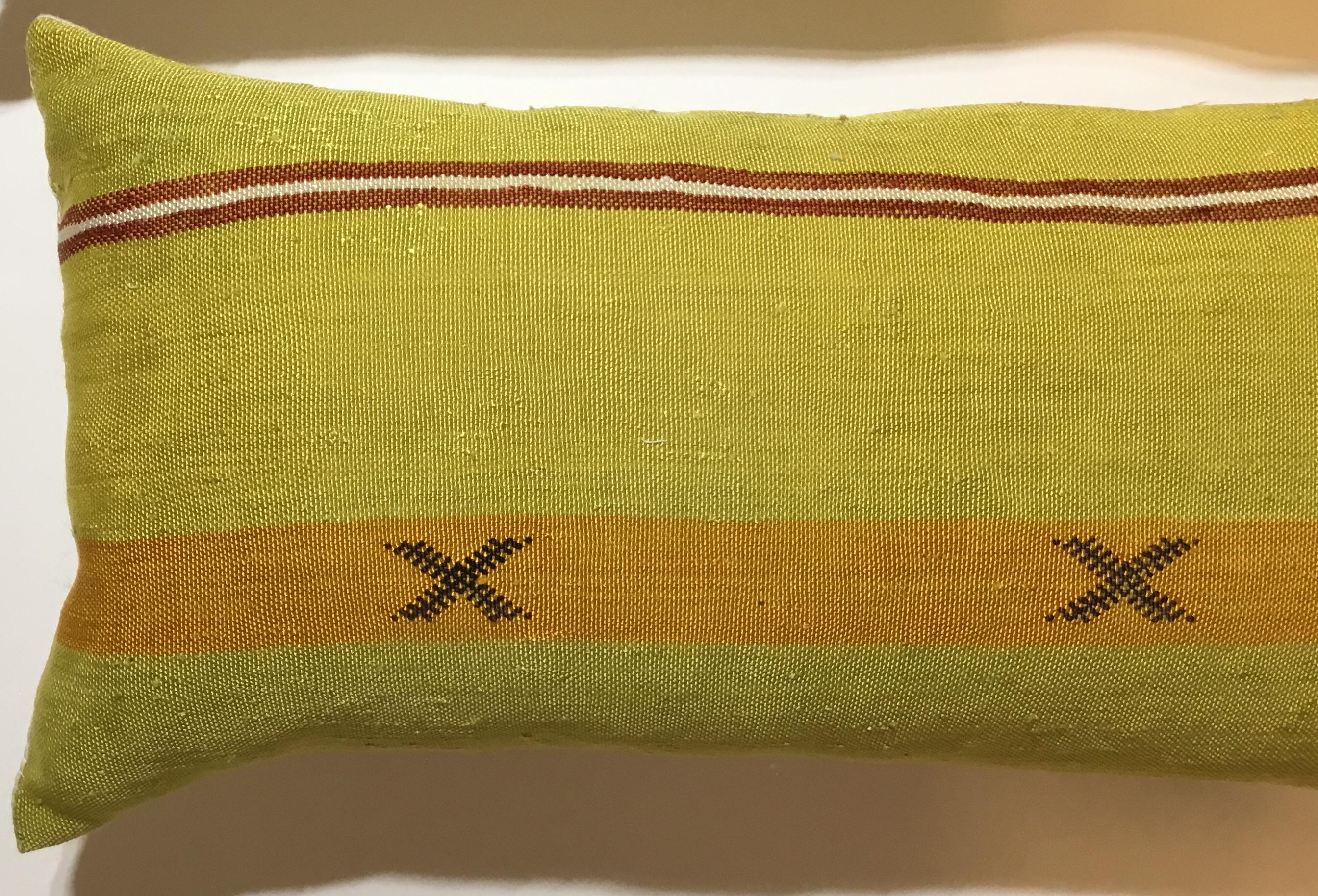 Pair of Cactus Silk Pillows 3