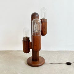 Pair of Cactus Table Lamps, 1970s USA