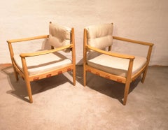 Pair of Cadett Easy Chairs by Eric Merthen, Sweden, 1960s