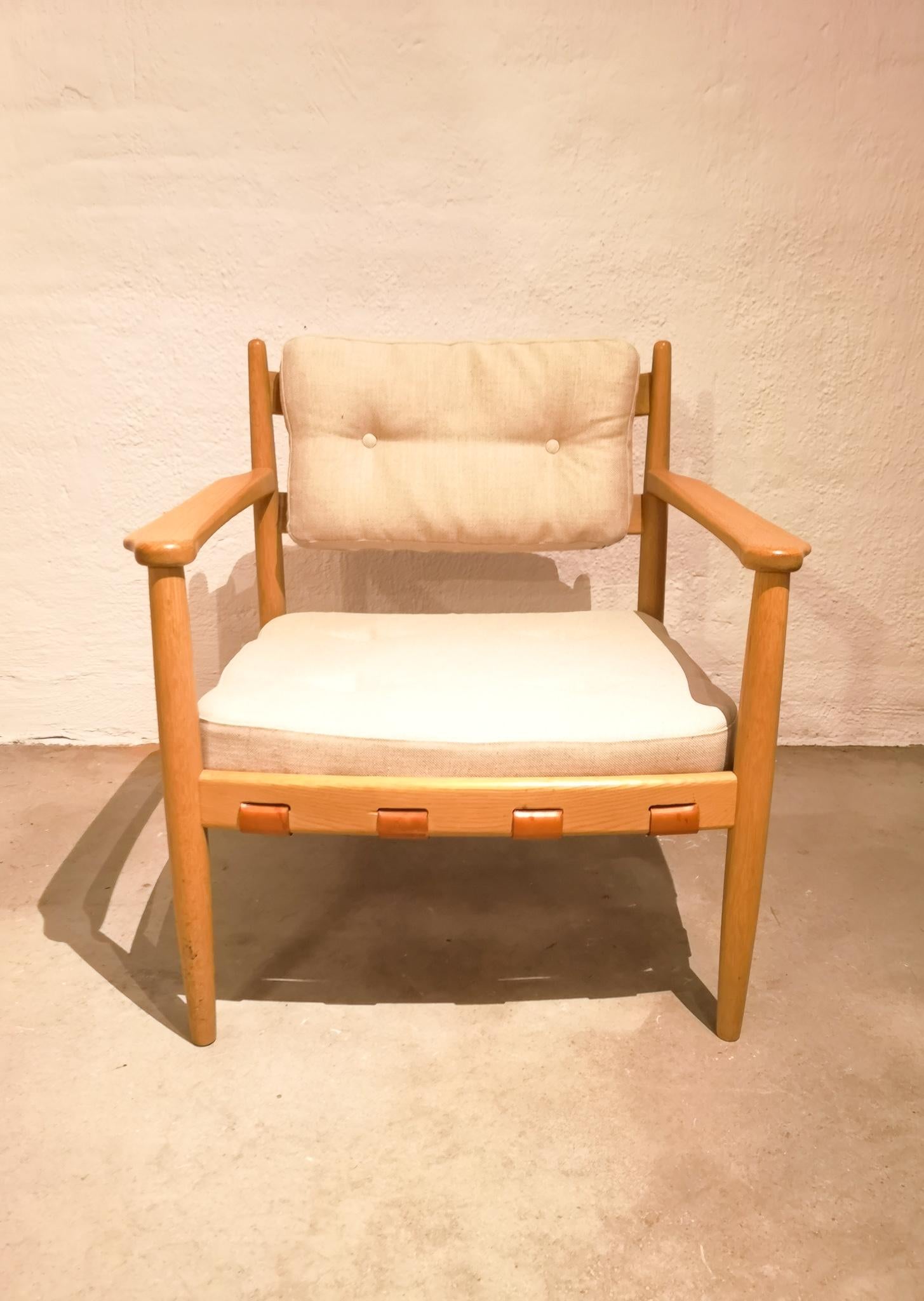 Pair of Cadett Easy Chairs by Eric Merthen, Sweden, 1960s In Good Condition In Hillringsberg, SE