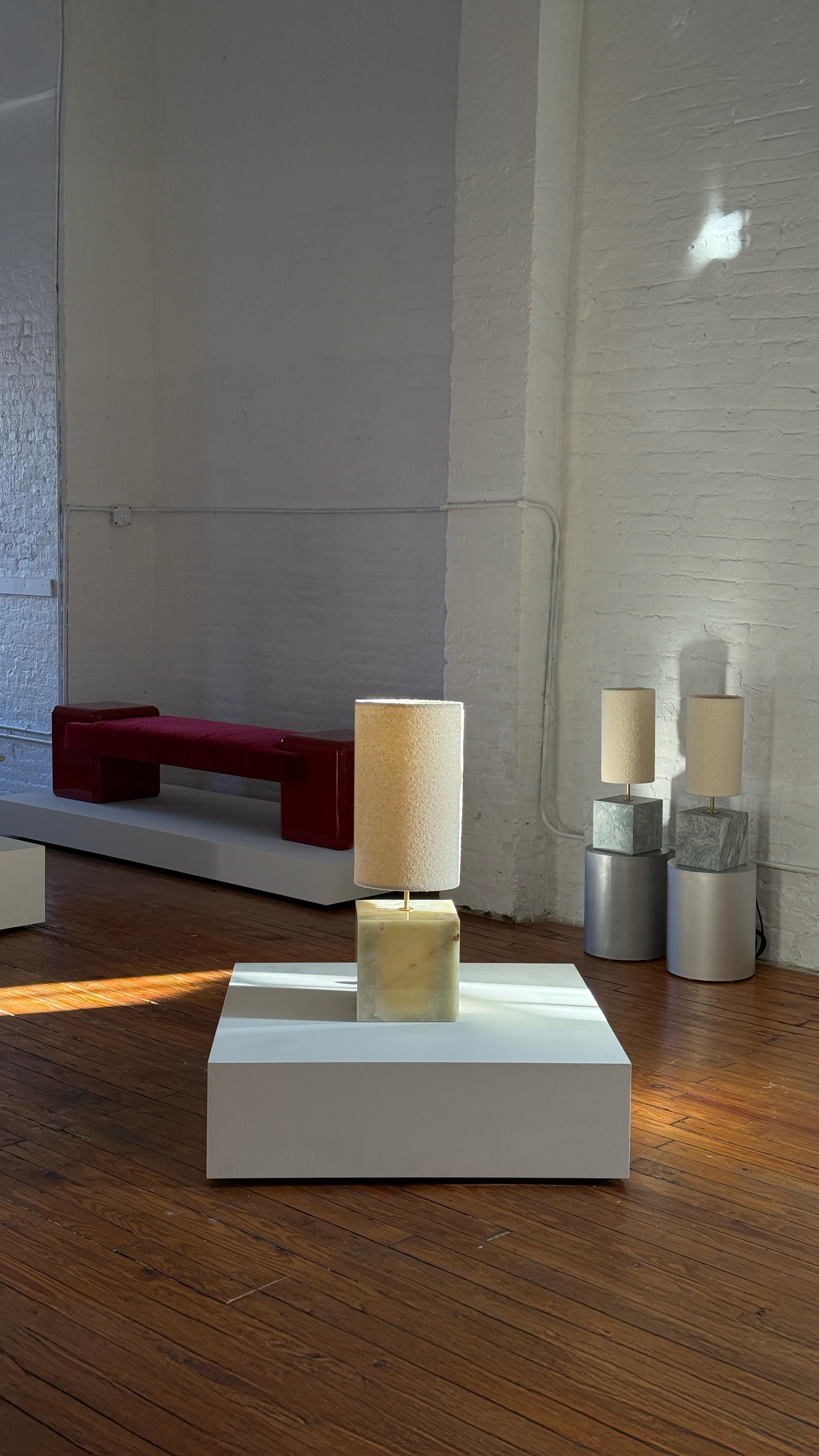 calacatta marble lamp