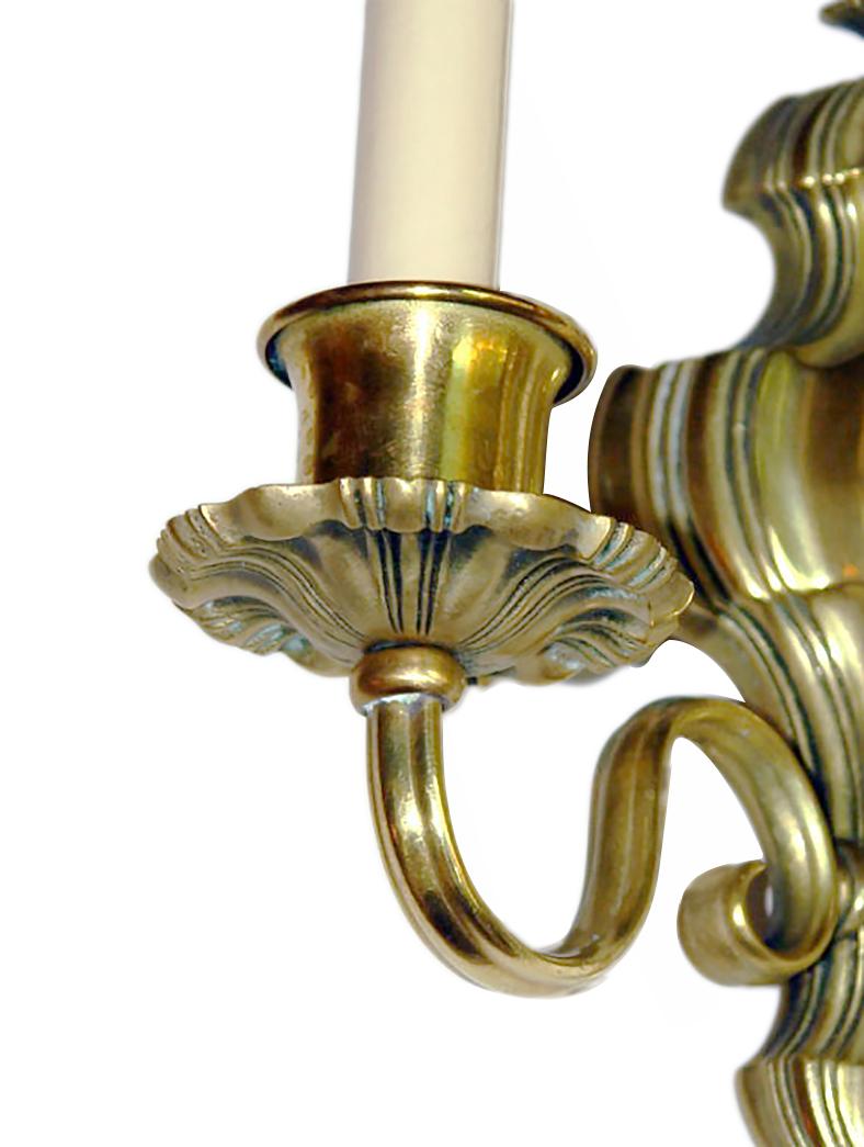 Early 20th Century Pair of Caldwell Sconces For Sale