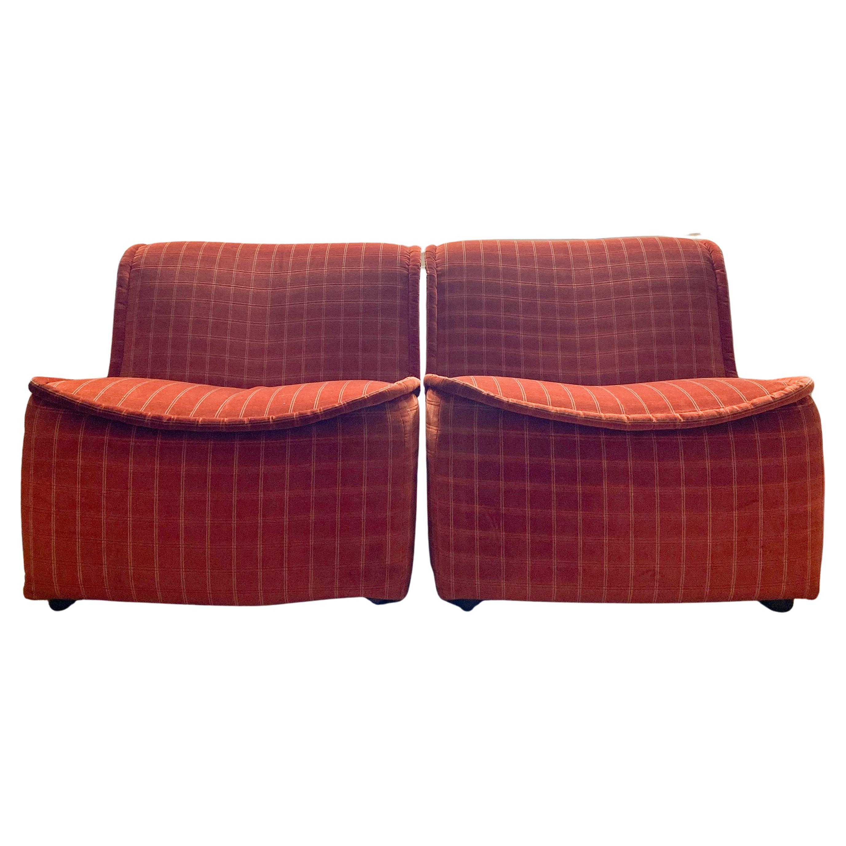 Pair of "Calida" Lounge Chair designed by Arch. Giudici