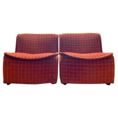 Vintage Pair of "Calida" Lounge Chair designed by Arch. Giudici