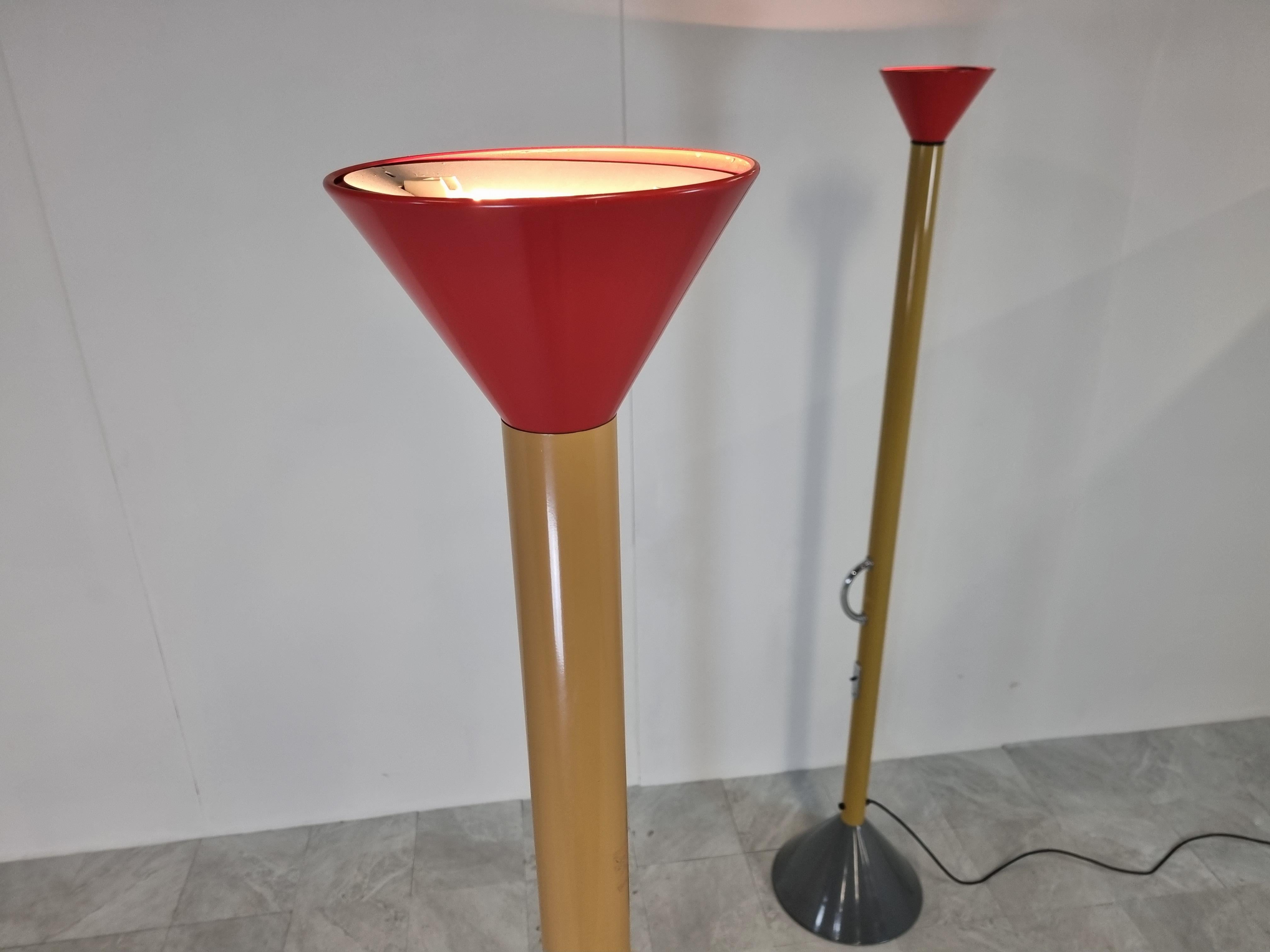 Pair of Callimaco Floor Lamp by Ettore Sottsass for Artemide, 1990s 6