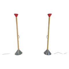 Pair of Callimaco Floor Lamp by Ettore Sottsass for Artemide, 1990s