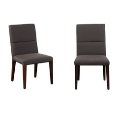 Pair of Calvin Klein Home Contemporary Upholstered Side Chairs