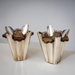 Pair of “Camille” Champagne Coolers by Bořek Šípek by Drade, 1991