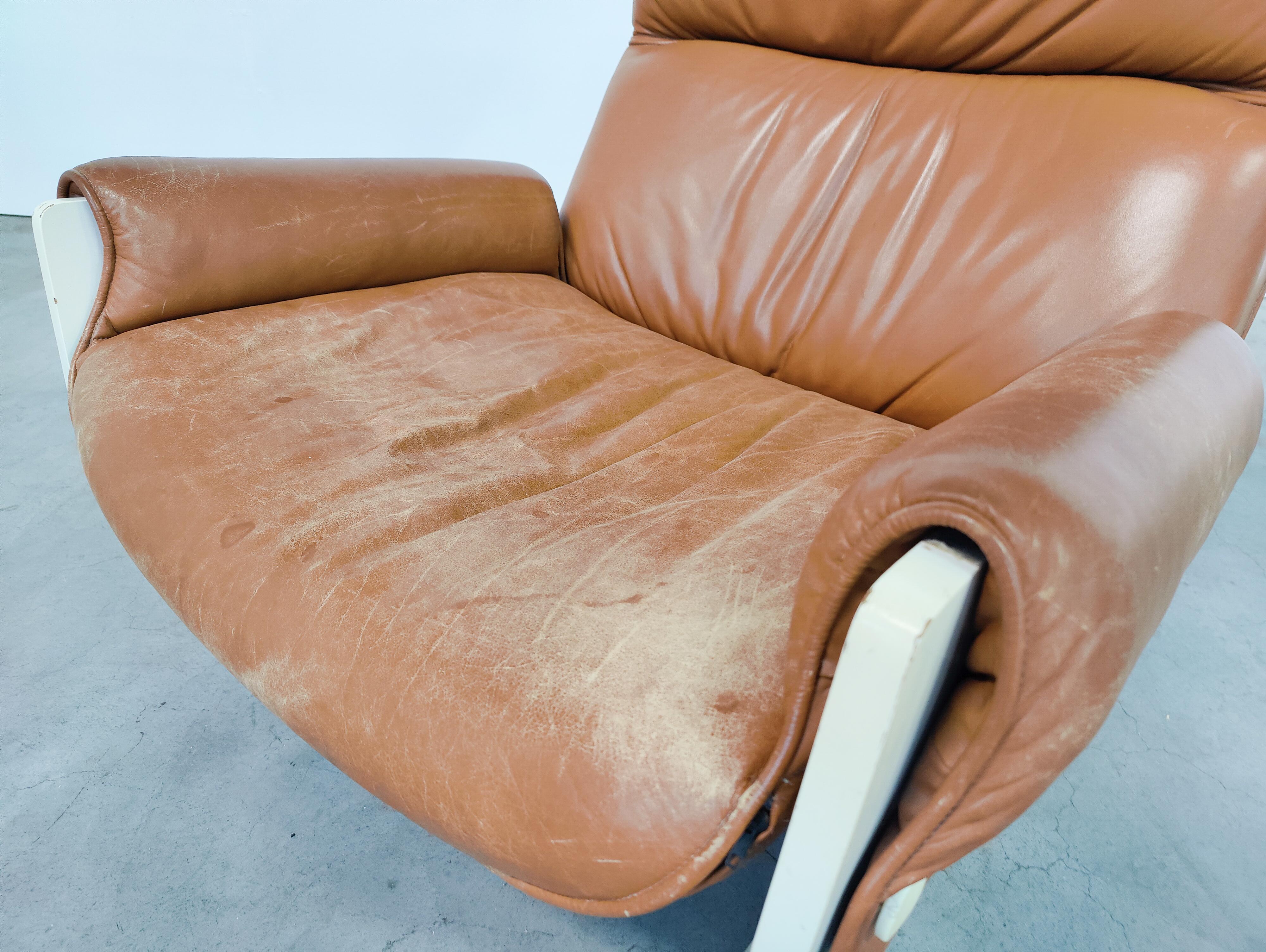 Pair of Canada P110 Armchairs by Osvaldo Borsani for Tecno, Italy