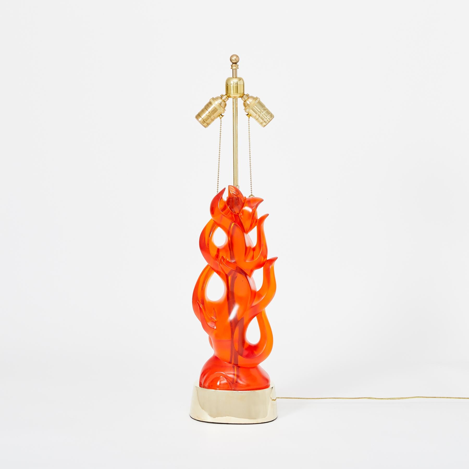 Ein Paar Kandelaberlampen aus Koralle von David Duncan Studio (Moderne) im Angebot
