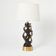 Coppia di lampade Candela in fumo