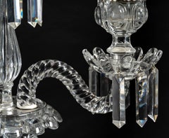 Paire de candélabres, Baccarat