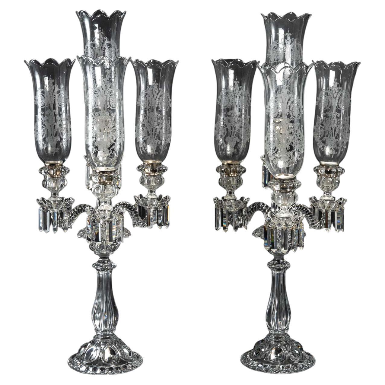 Pair of Candelabras, Baccarat