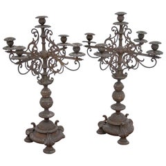 Pair of Candelabras