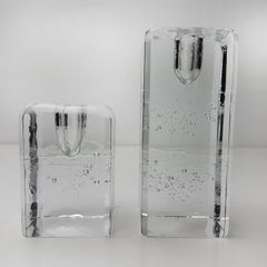 Pair of Candleholders by Tima Sarpaneva for Iittala, Finland