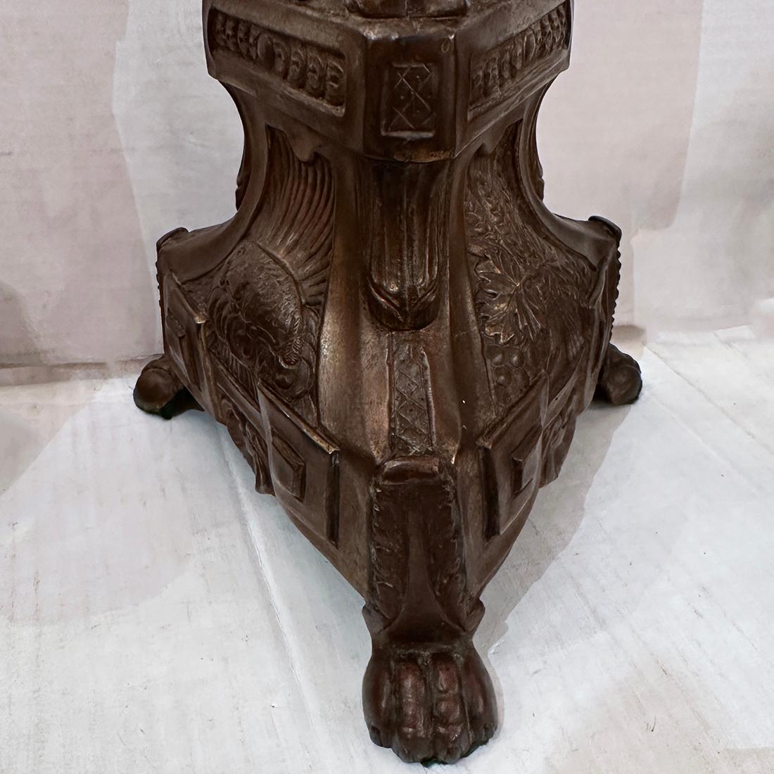 Pair of Candlestick Lamps In Good Condition For Sale In New York, NY