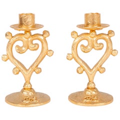 Pair of Candlesticks by Edouard Rambaud