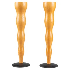 Pair of Candlesticks by Mikael Björnstjerna for Boda Nova