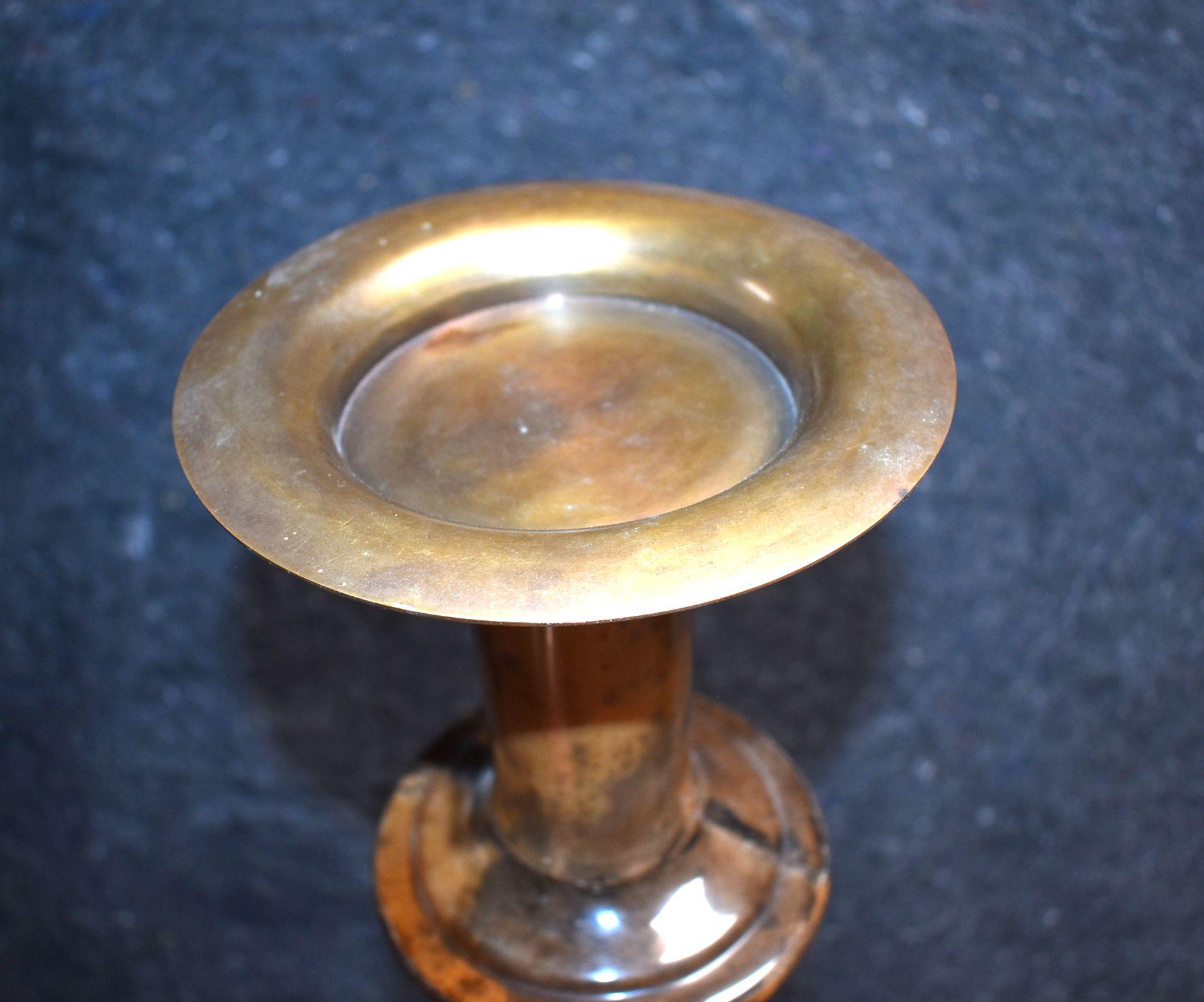 Contemporary Pair of Candlesticks Cover with Parchment