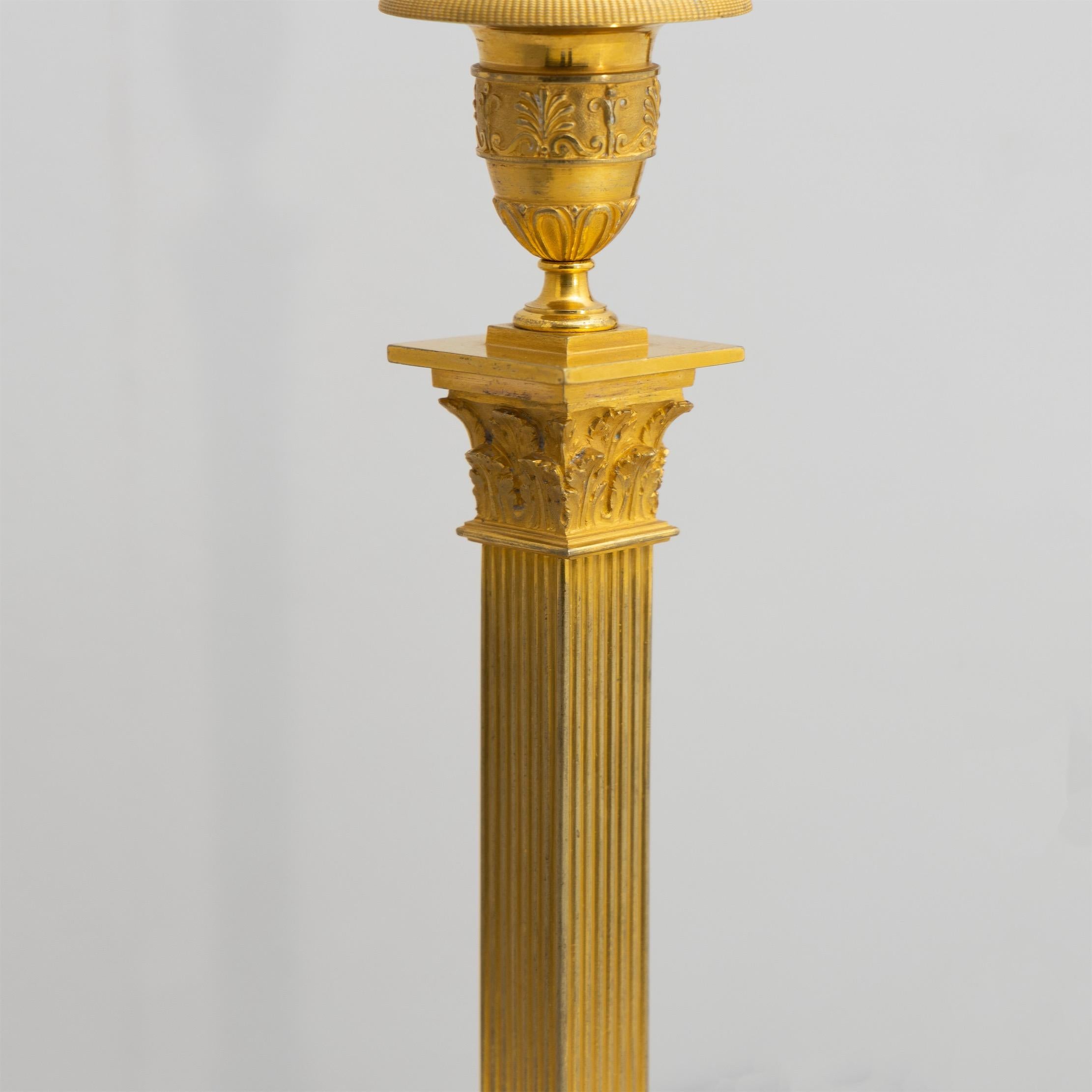 Pair of Candlesticks, Empire, Sweden, Early 19th Century 5