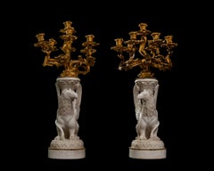 Par de candelabros
