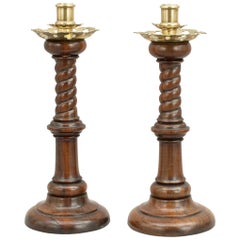 Antique Pair of Candlesticks