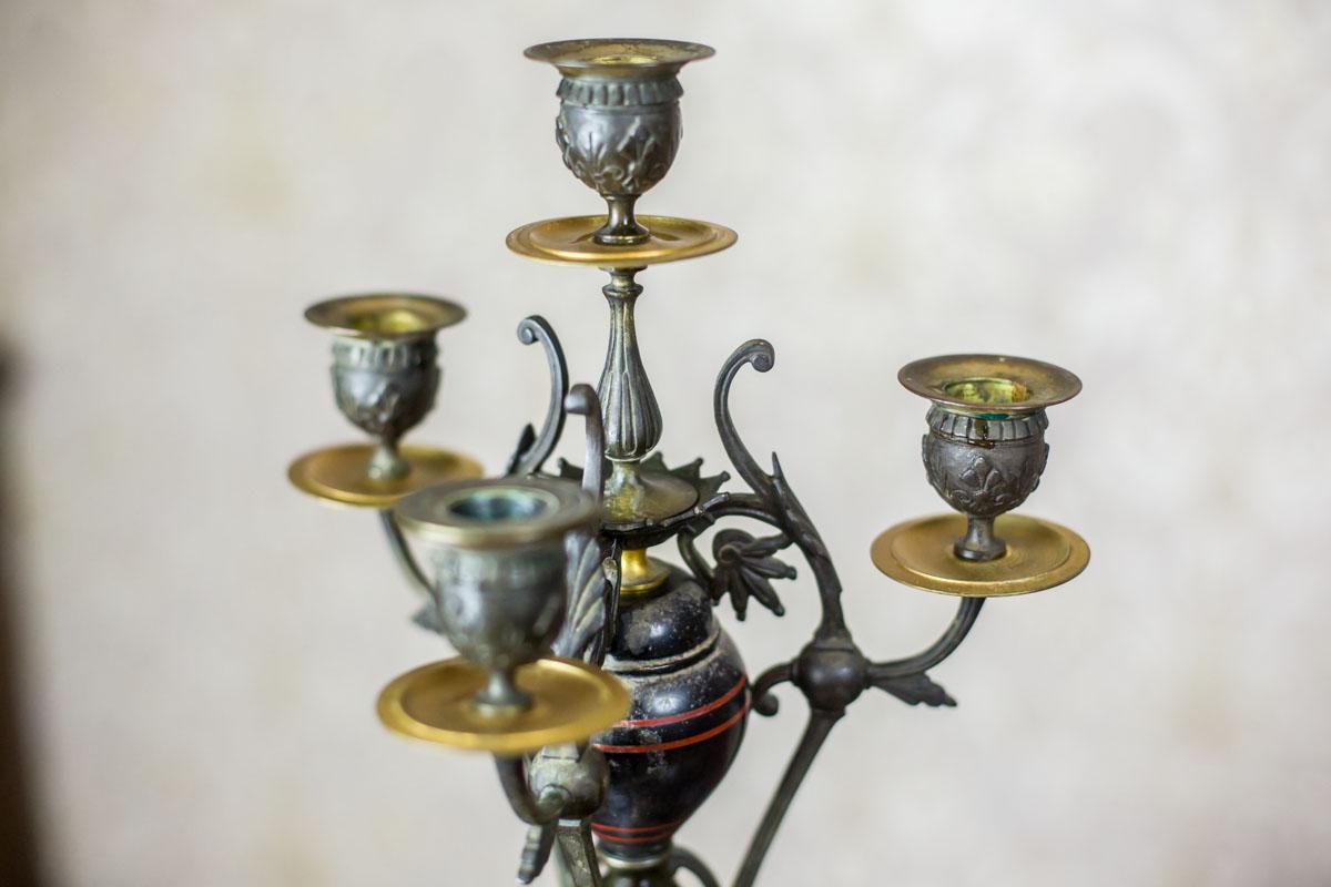 We present you these candlesticks from the turn of the 19th and 20th centuries.
The items are in very good condition.
 