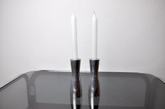 Pair of Candlesticks Gota Erika Pekkari, Scandinavian, 1990
