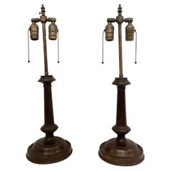 Pair of Candlesticks Lamps