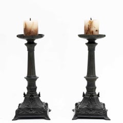 Pair of Candlesticks, Late 19th Century