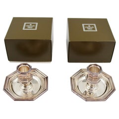 Pair of Candlesticks, Maison Christofle, 20th Century