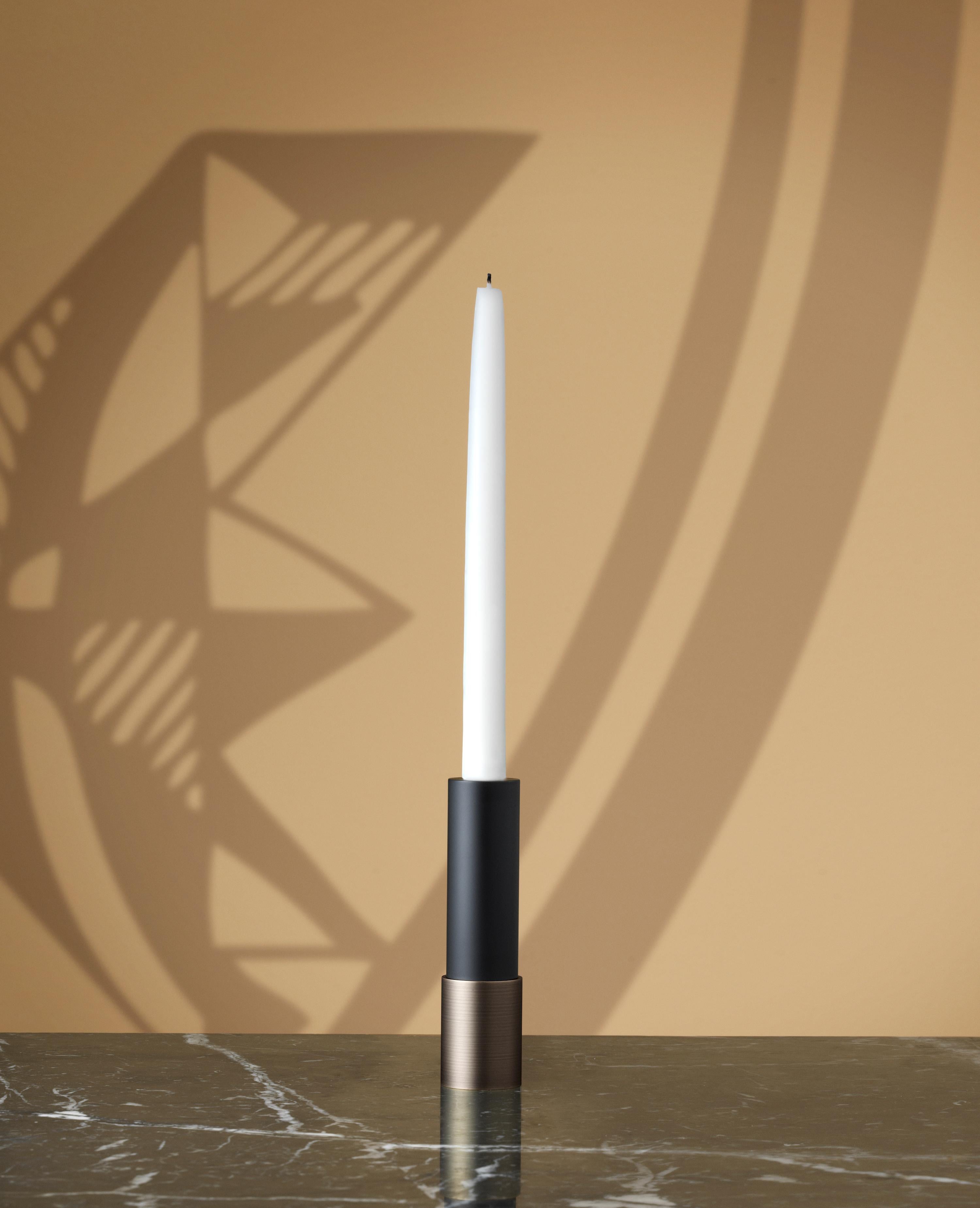 Pair of Candlesticks Model #12 by Space Copenhagen for Gubi For Sale 4