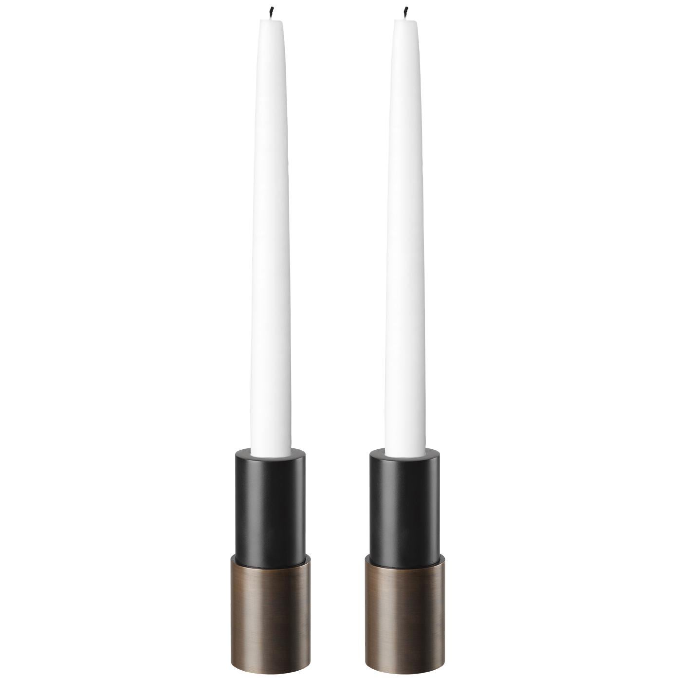 Pair of Candlesticks Model #17 by Space Copenhagen for Gubi For Sale 8