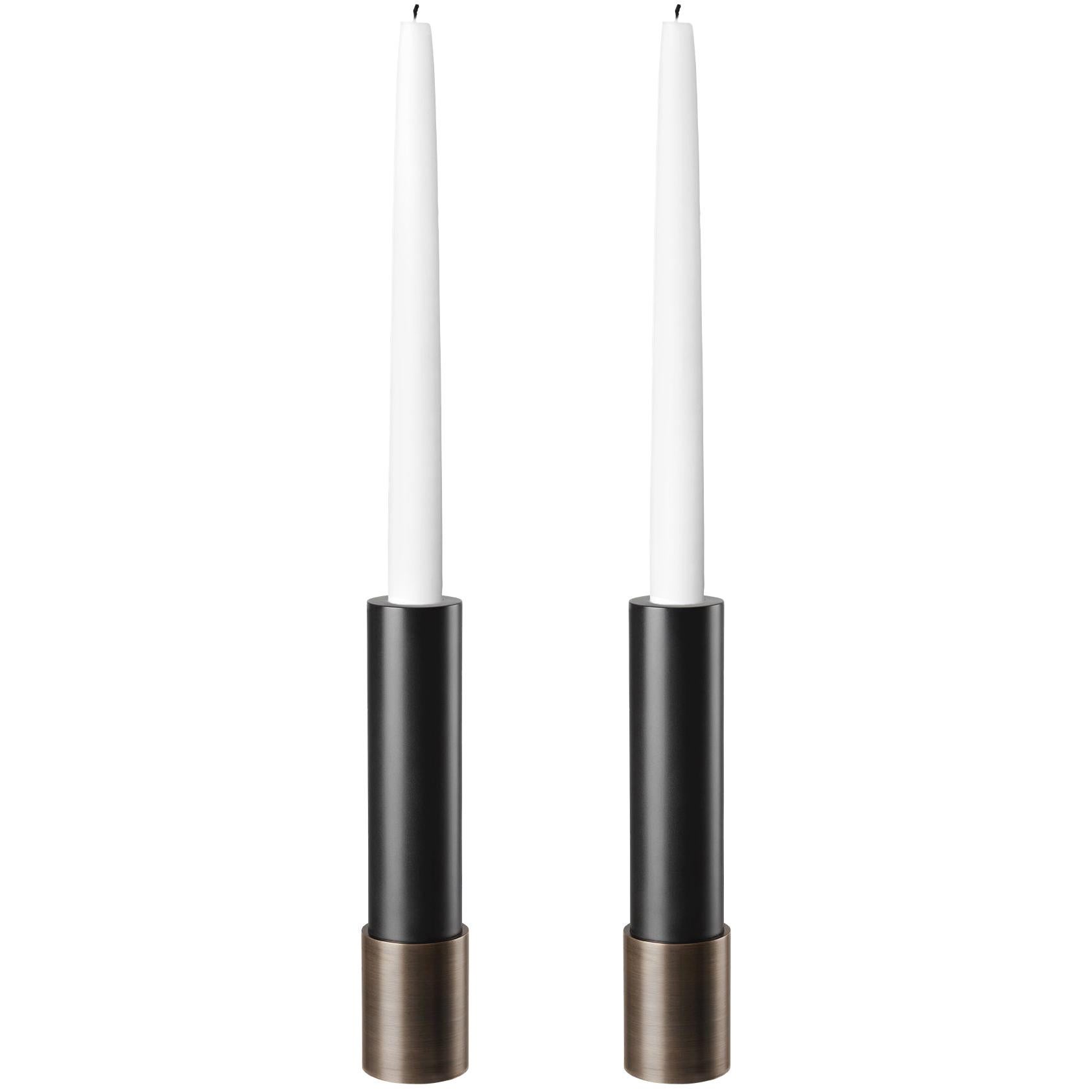 Pair of Candlesticks Model #20 by Space Copenhagen for GUBI For Sale