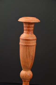 Paire de chandeliers ou chandeliers, bronze patiné