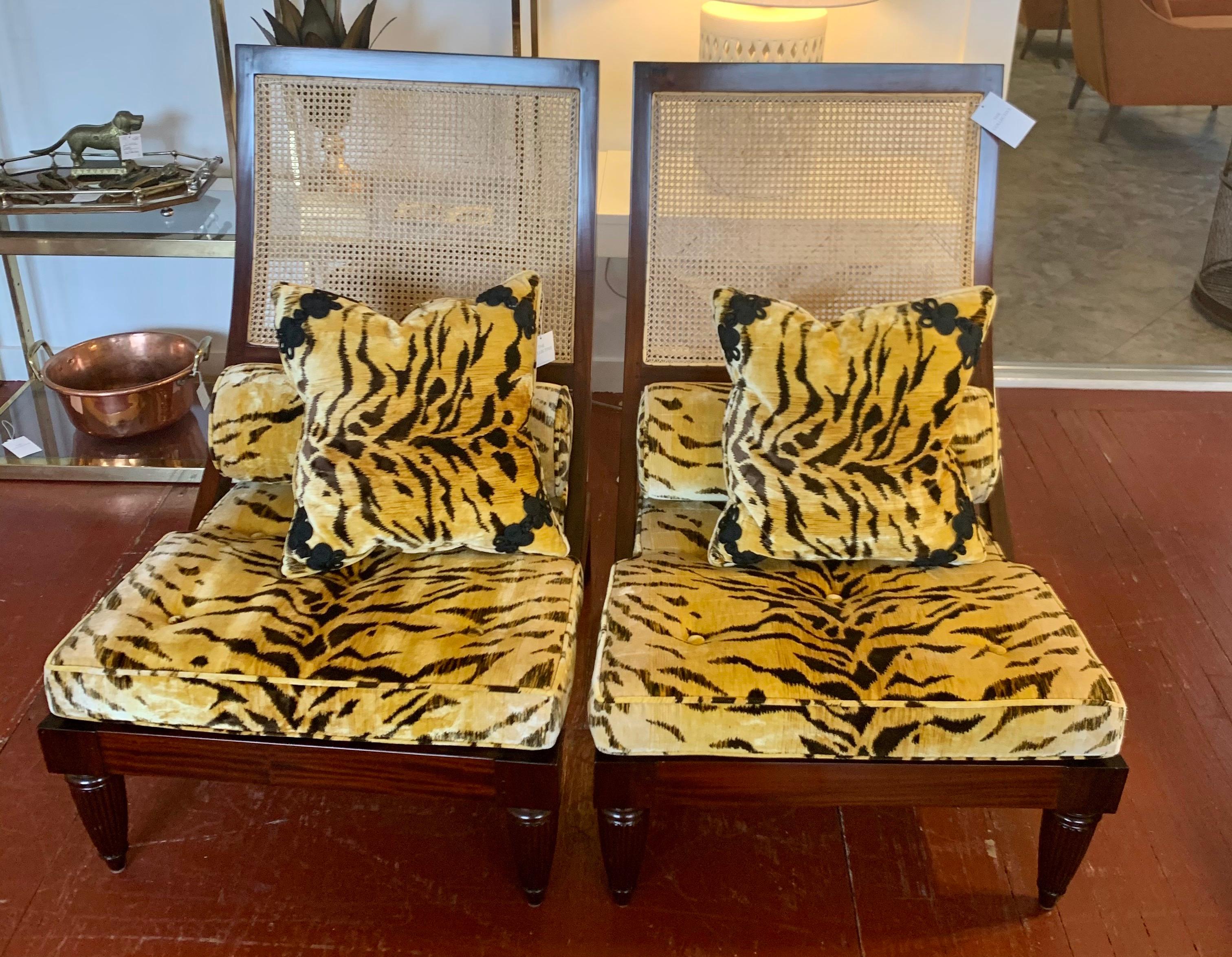 leopard print beach chair