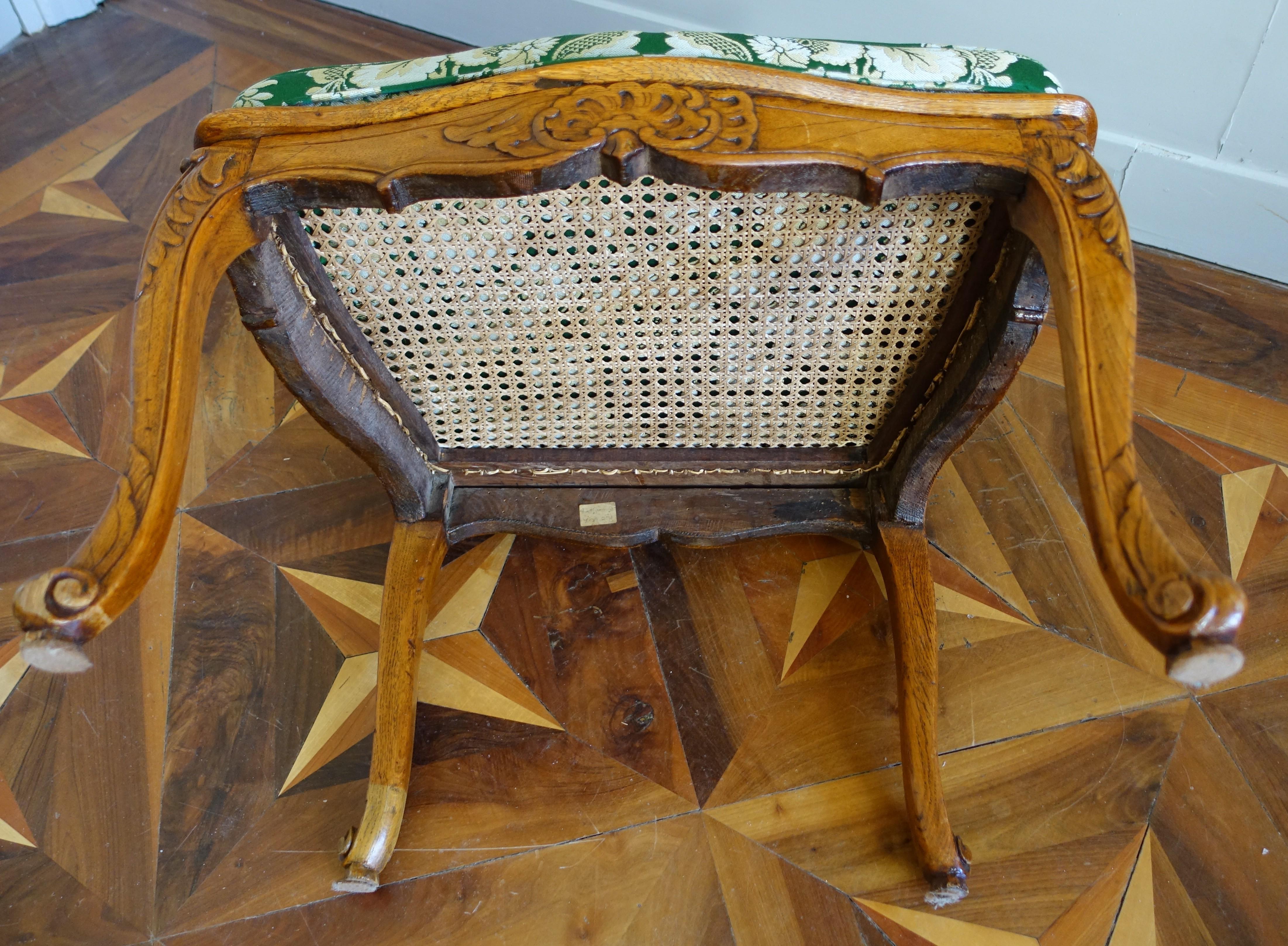 Paar Rohrsessel - Periode Louis XV - 18. im Angebot 7