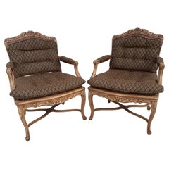 Pair of Cane Back Chairs