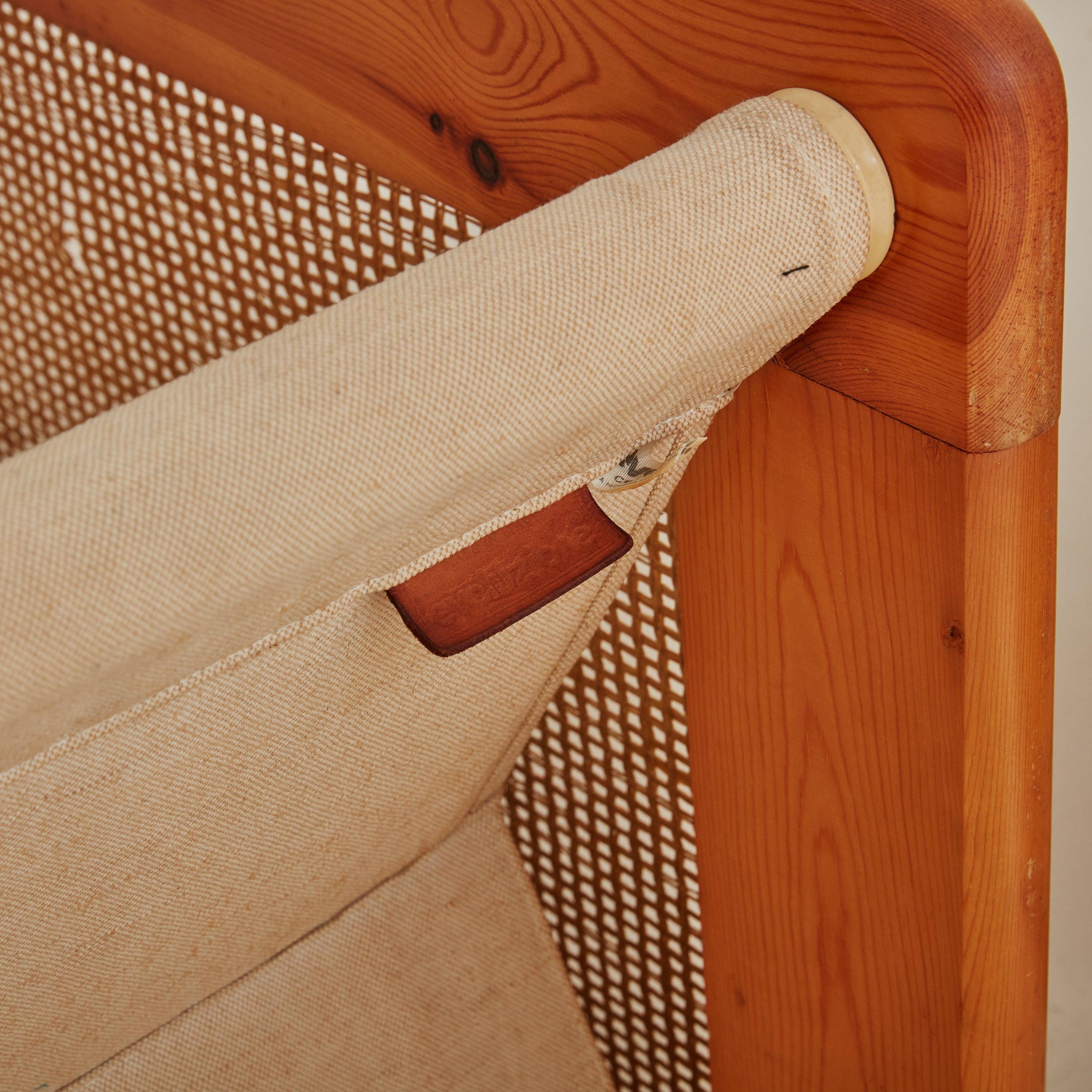Paire de chaises longues en rotin par Evoluzione, Italie, années 1970 en vente 2