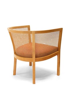 Pair of Caned Bergere Chairs by Bernt Peterson