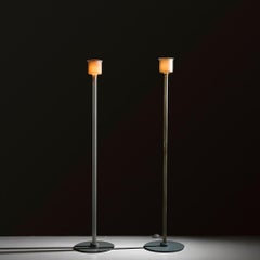 Pair of 'Canna Fiorita' Floor Lamps by Castiglioni & Menghi for Fontana Arte