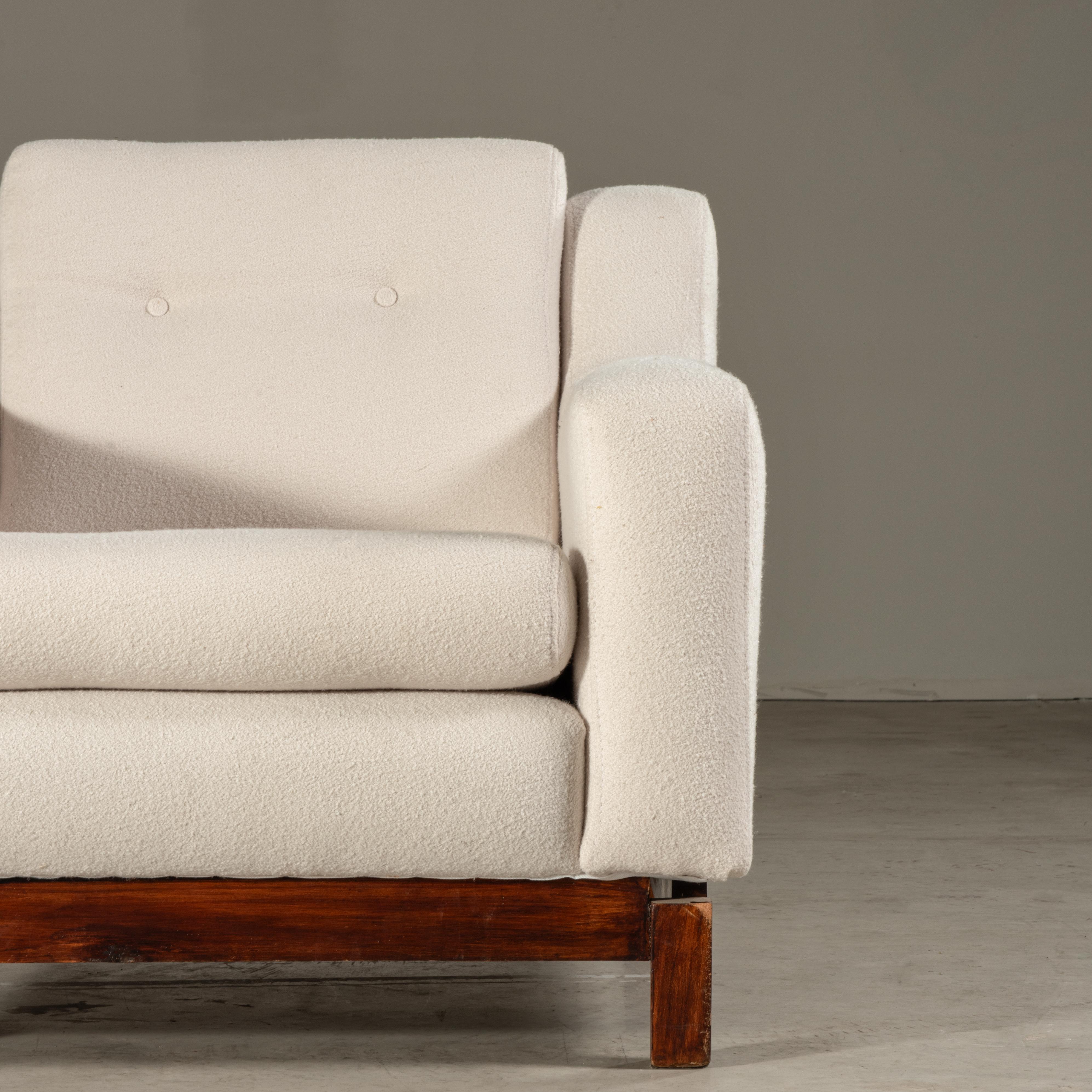 Mid-Century Modern Paire de chaises longues 'Caola', par Sérgio Rodrigues, Brésilien, Modernité du milieu du siècle dernier en vente