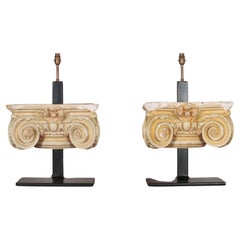 Pair of Capital Table Lamps