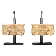 Pair of Capital Table Lamps