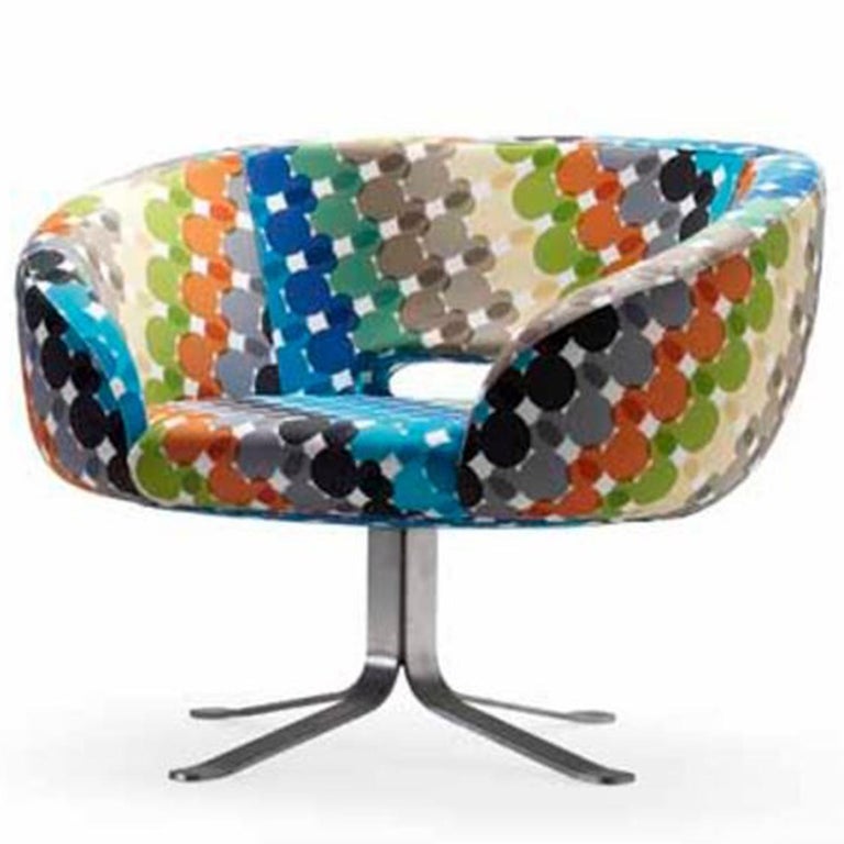 1 of the 4 Cappelini Walt Disney Limited Edition Rive Droite Swivel Chairs  For Sale at 1stDibs